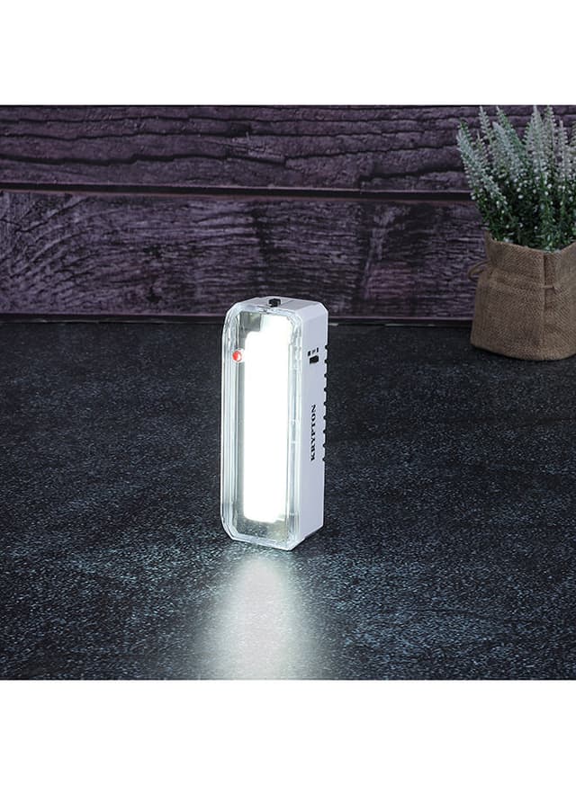 Krypton KNE5013 Rechargeable LED Emergency Lantern With Light Dimmer Function White 46x45x136millimeter