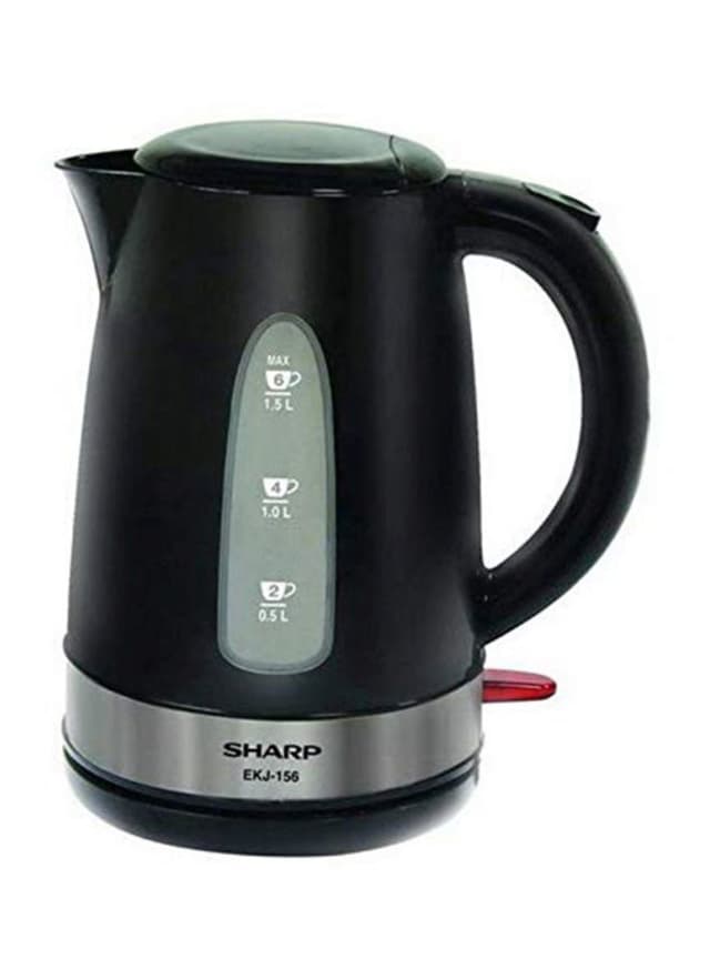 SHARP Electric Kettle 1.5 l 2000 W EKJ 156 3 Black