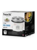 جهاز طهي الأرز بالبخار بسعة 2.2 لتر Steam Function Rice Cooker - Saachi
