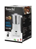 Saachi Coffee Grinder With Pulse Function 800 W NL CG 4963 WH White