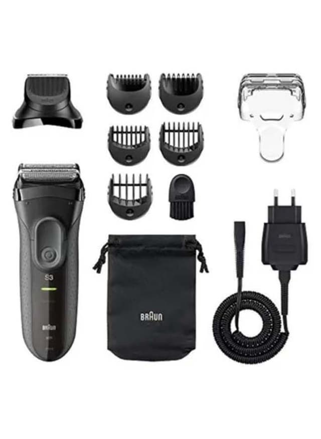 ماكينة حلاقة كهربائية للرجال 3 في 1 Electric Shaver من BRAUN