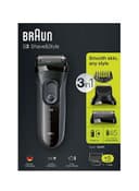 ماكينة حلاقة كهربائية للرجال 3 في 1 Electric Shaver من BRAUN