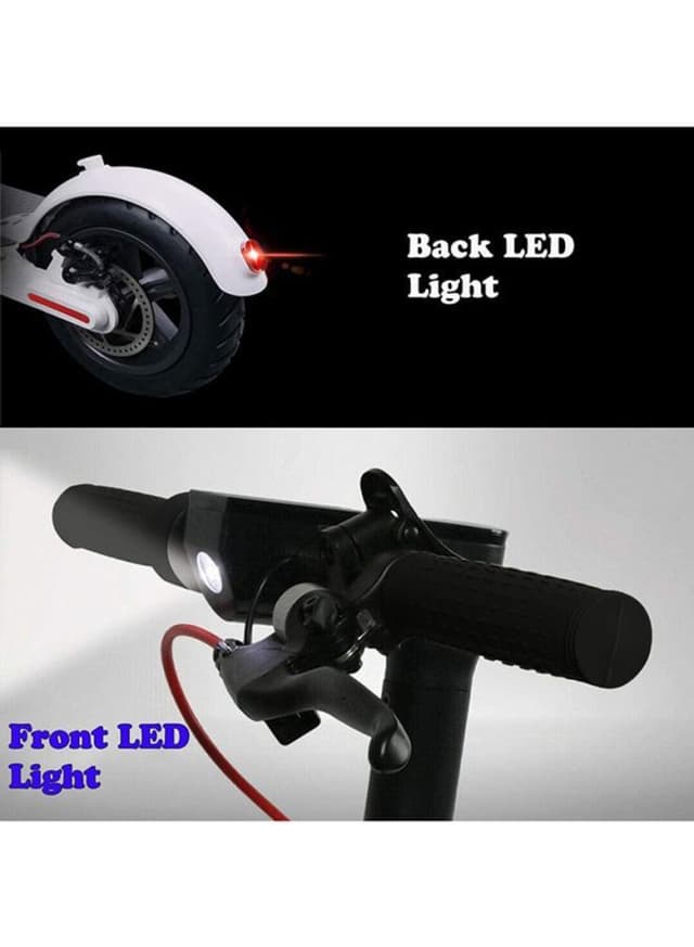 SkyLand Tubeless Electric Scooter EM-1603-White 110x15.5x52centimeter