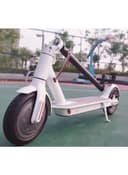 SkyLand Tubeless Electric Scooter EM-1603-White 110x15.5x52centimeter