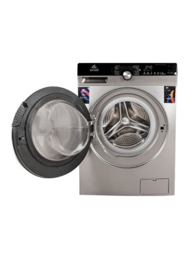 evvoli 1500 PRM Front Load Washing Machine 10 l 1950 W EVWM FBLE 1015S Silver