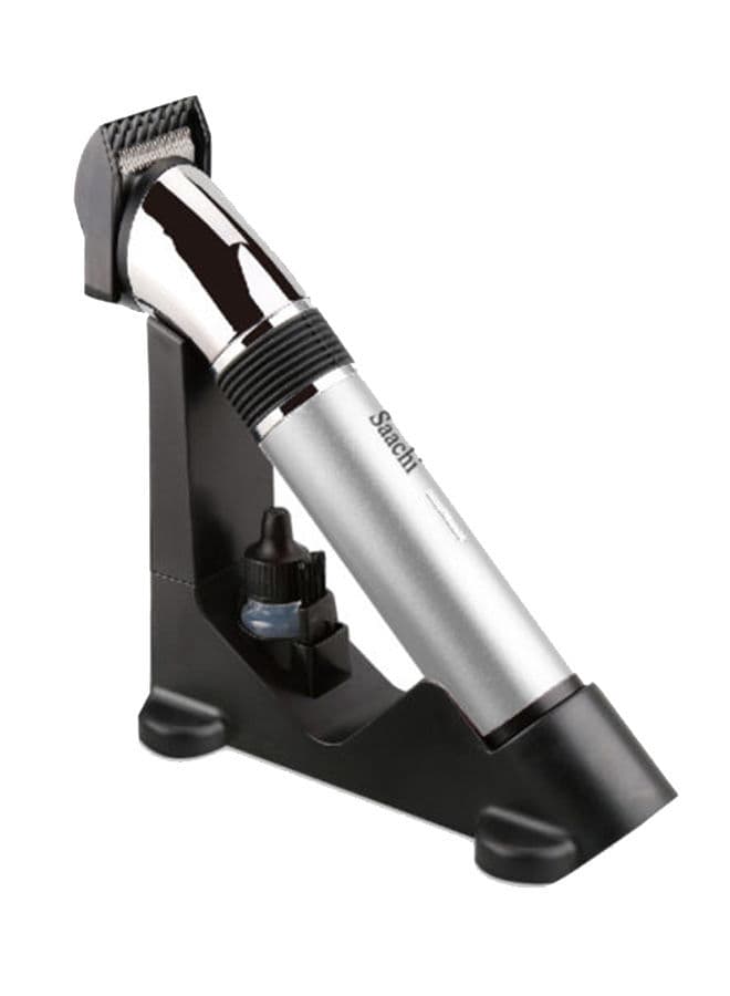 Saachi Waterproof Hair Trimmer With Charging Stand Grey