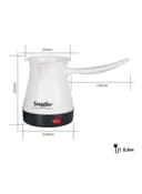 Sonifer Turkish Coffee Maker 1000W 1000 W 2724641314279 White/Black