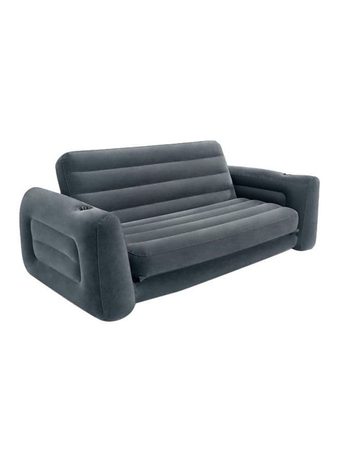 اريكة سرير 2 في 1 مصنّعة من الفايبر | Pull-Out Sofa Charcol Grey - انتيكس