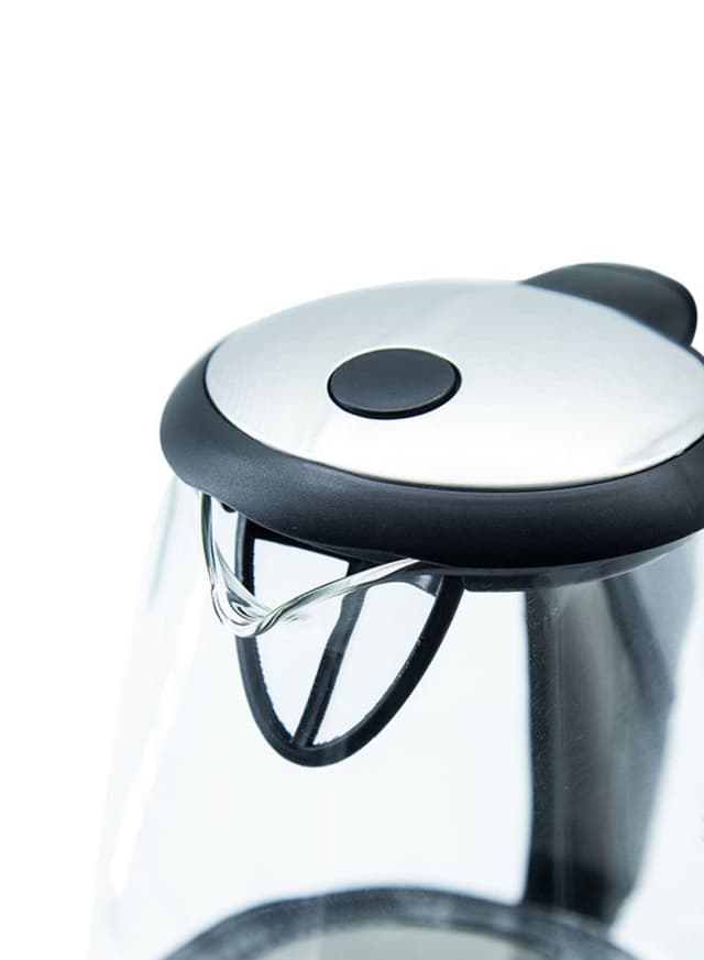 غلاية ماء بسعة 1.7 لتر Clikon Glass Electric Kettle