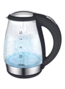 غلاية ماء بسعة 1.7 لتر Clikon Glass Electric Kettle
