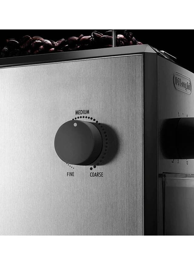 Delonghi Grind Selector Coffee Grinder 110W KG89 Silver/Black