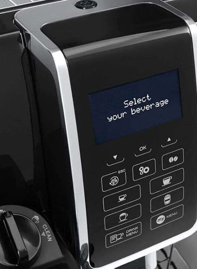 Delonghi Dinamica Espresso Maker 1450W ECAM350.55.B Black/Silver