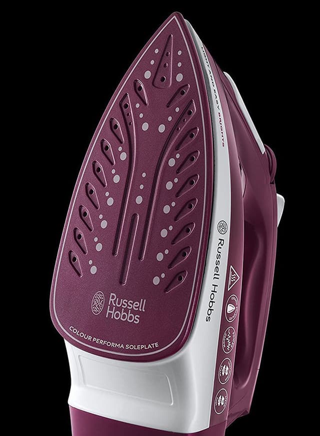 Russell Hobbs Steam Bright Iron 2400W 24820GCC Mulberry