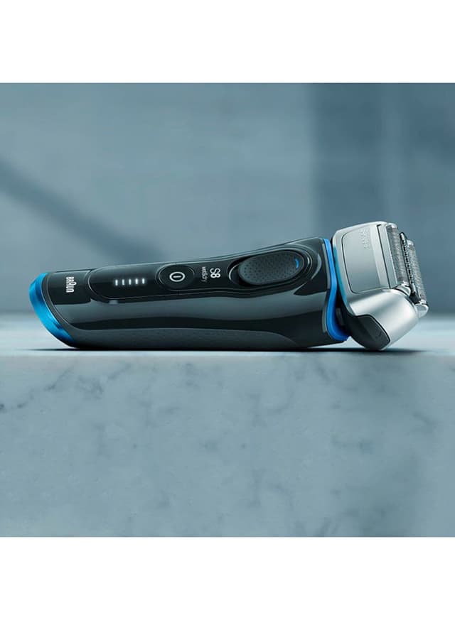 BRAUN Series 8 Smart Sonic Technology Shaver Set Silver/Black/Blue