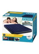 INTEX Classic Downy Airbed Blue/Black 203x183x25cm