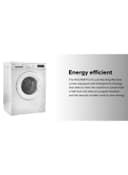 HOOVER Front Load Washing Machine 6 kg 6 kg HWM 1006 W white/Grey