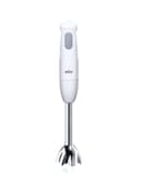 BRAUN MultiQuick 1 Portable Hand Blender Set 450 W MQ 120 White/Clear/Silver