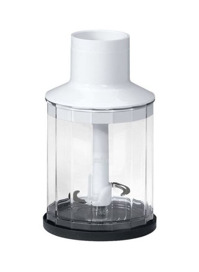BRAUN MultiQuick 1 Portable Hand Blender Set 450 W MQ 120 White/Clear/Silver