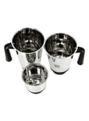 Krypton 3 In 1 Powerful Mixer Grinder 750W 750 W KNB6206 Black/Yellow/Silver