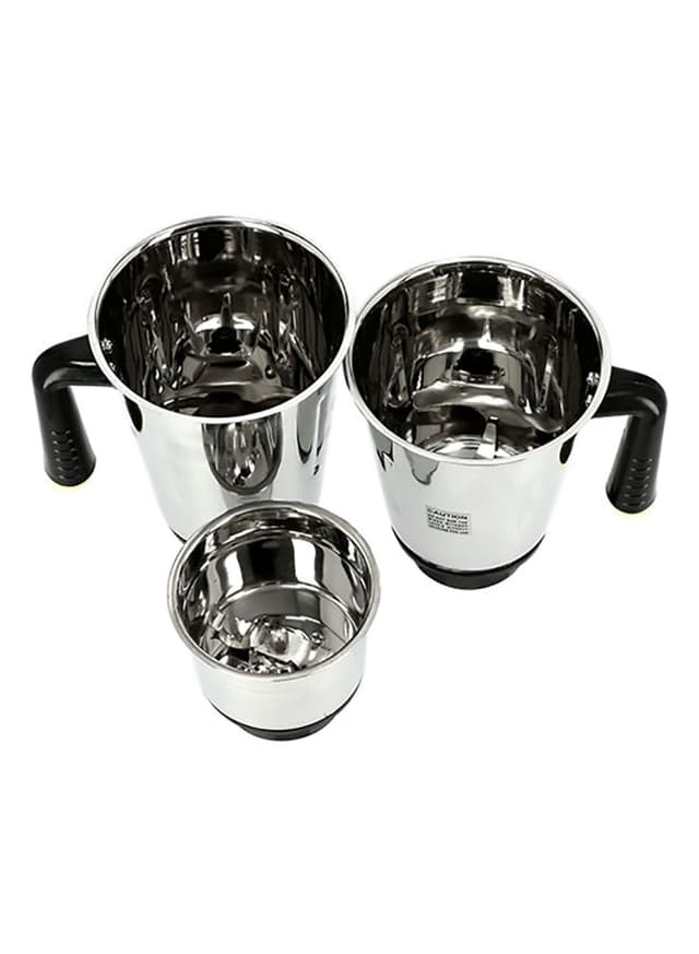 Krypton 3 In 1 Powerful Mixer Grinder 750W 750 W KNB6206 Black/Yellow/Silver