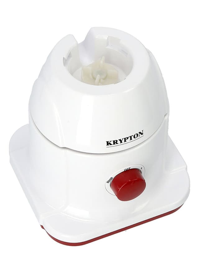 Krypton 2 In 1 Powerful Mixer Grinder 550W 550 W KNB5311 White/Red/Silver