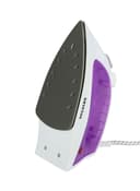 Krypton Powerful Non Stick Soleplate Iron With Self Clean Function And Variable Steam Control 1200 W KNSI6071 White/Purple