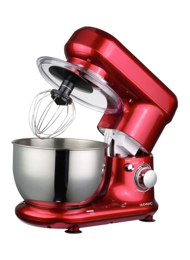 ISONIC Premium Electric Stand Mixer 4L 4 l 600 W IM 731 Red/Silver