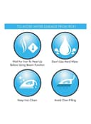 morphy richards Steam Iron 1250 W 500009 Red/White