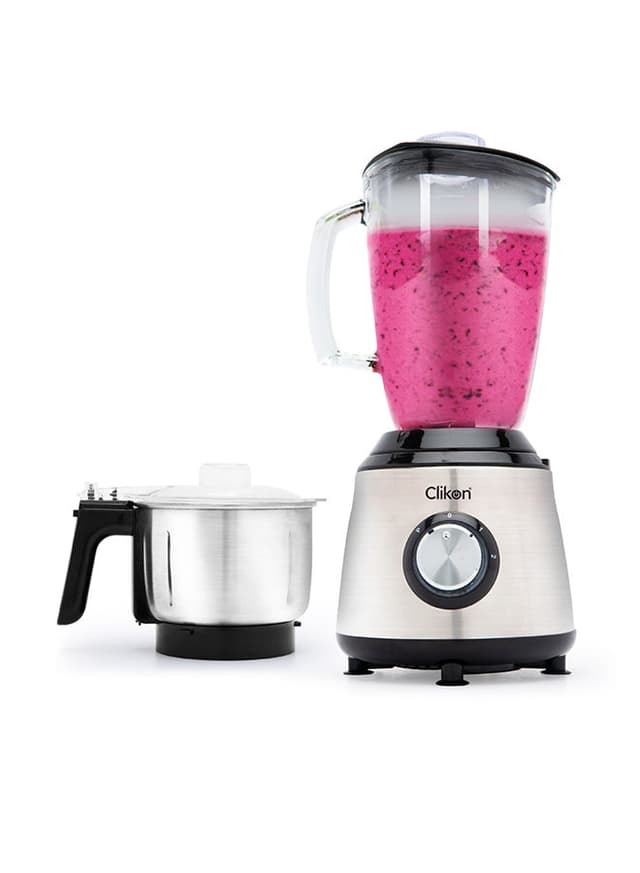 ClikOn Hexa Crystal Pro Glass Blender 1.5 l 500 W CK2622 Brushed Steel