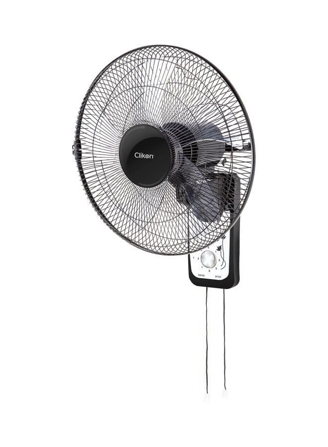ClikOn Wall Mounted Fan 45 W CK2818 Black/White