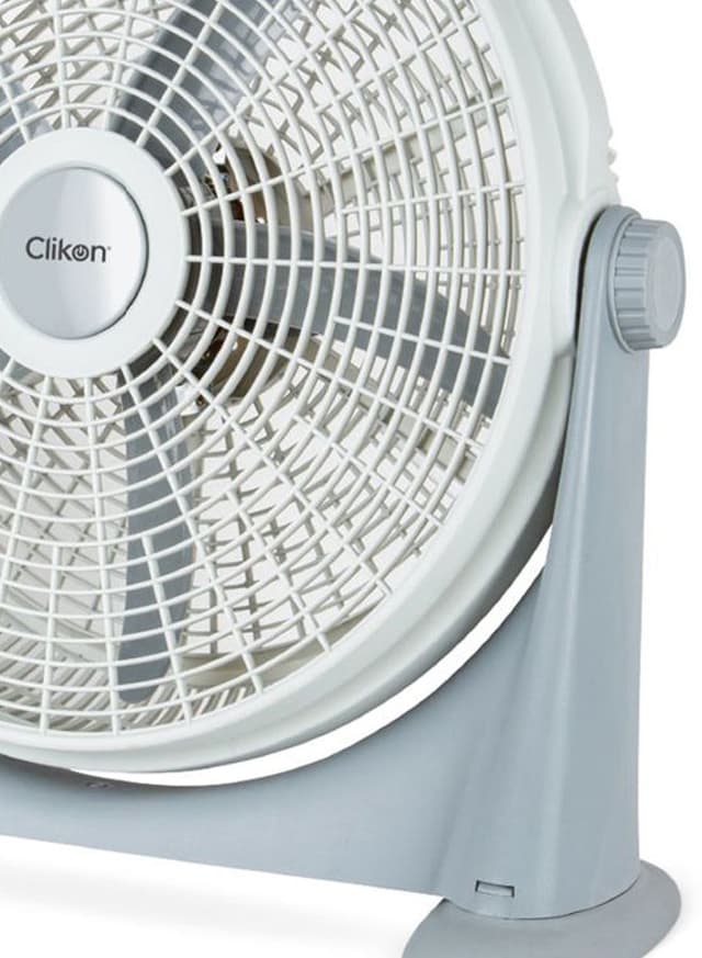 ClikOn Portable Desk Fan 80W 80 W CK2020 White/Grey