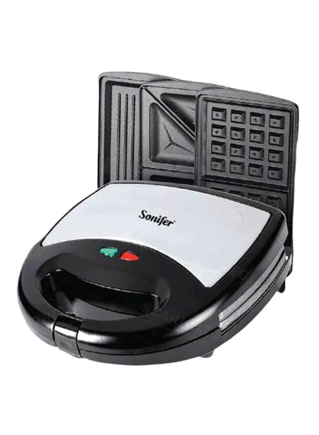 Sonifer 3 In 1 Sandwich Maker 700W 700 W SF 6050 Black