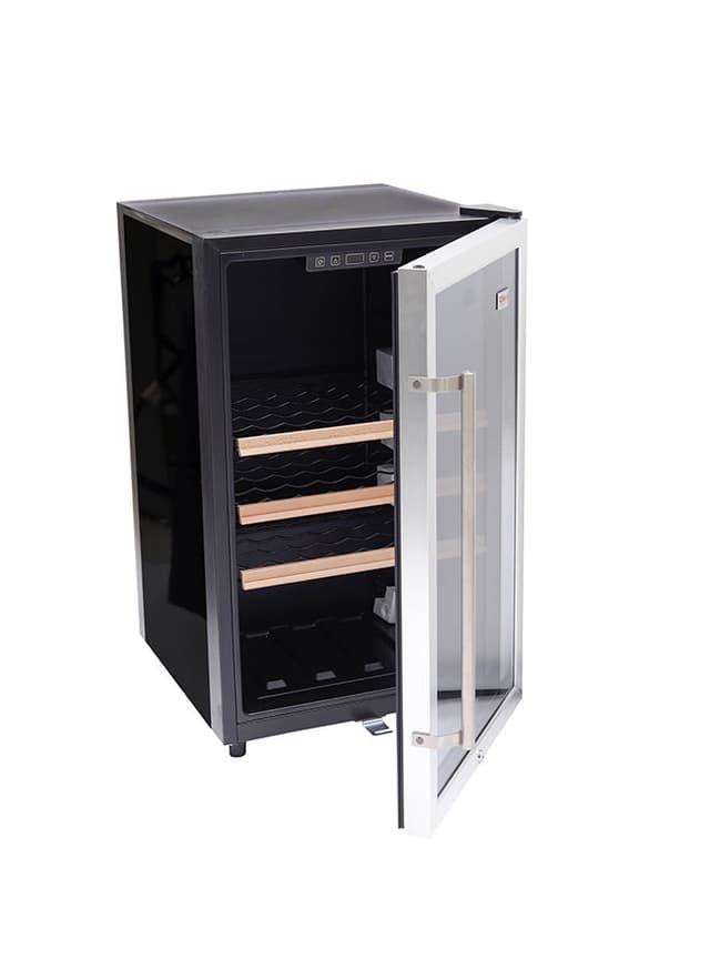ثلاجة ميني بار زجاج 126لتر NOBEL Bottle Chiller Glass Door