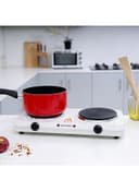 Krypton Double Burner Hot Plate 2000 W KNHP5306 White