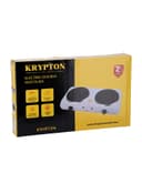 Krypton Double Burner Hot Plate 2000 W KNHP5306 White