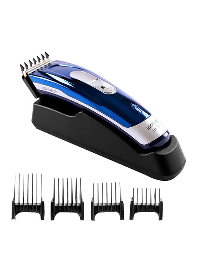 ISONIC Rechargeable Hair Trimmer Blue/Silver 20cm