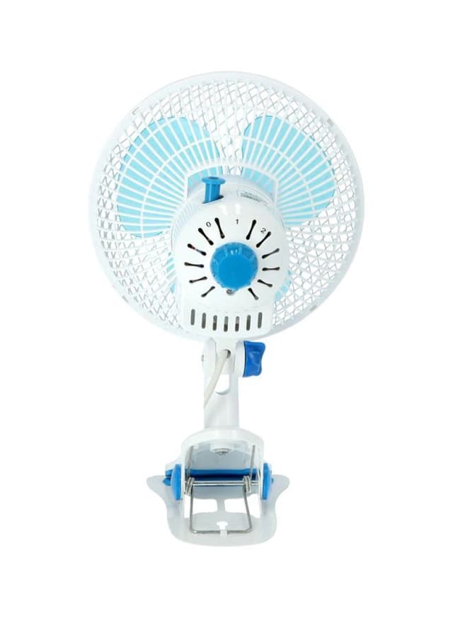 مروحة صغيرة متنقلة 35 واط أبيض/أزرق كريبيتون Krypton White/Blue 35 W Table Fan
