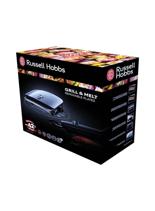 توستر و شواية Russell Hobbs GF Grill And Melt Advanced
