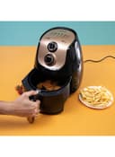 Krypton Air Fryer With Rapid Air Circulation System 3.5 l 1500 W KNAF6228 Rose Gold/Black