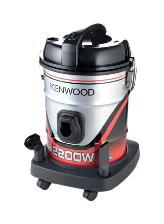 Kenwood Drum Vacuum Cleaner 25 l 2200 W VDM60.000BR Silver/Black/Red