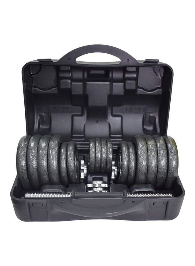 SkyLand 23-Piece Cast Iron Dumbell Set 30kg
