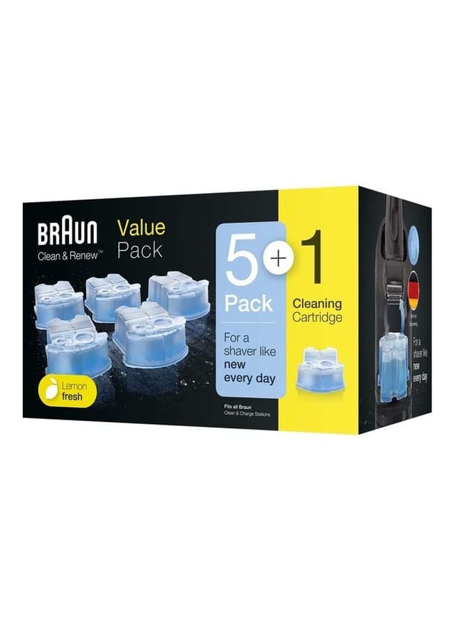سائل تنظيف وتجديد ماكينة الحلاقة 5 +1 من BRAUN