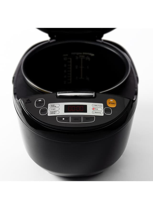 جهاز طبخ الأرز بسعة 5 لتر evvoli - Rice Cooker