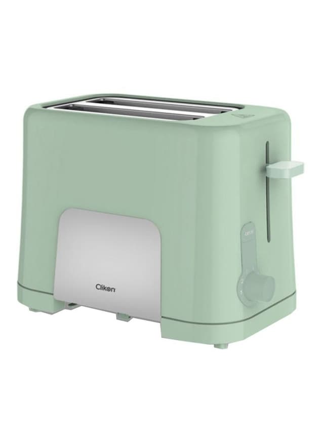 ClikOn 2 Slice Bread Toaster CK2435 Pastel Green