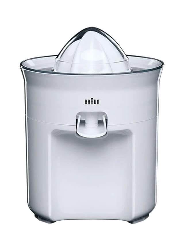 عصارة حمضيات ( 350 مل ، 60W ) - ابيض / شفاف  BRAUN - Tribute Collection White Citrus Juicer  CJ3050 Cl