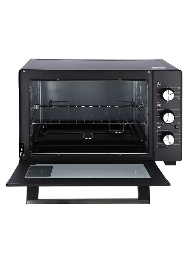 Krypton Electric Microwave Oven With Rotisserie Functions And Grill Function 30 l 1600 W KNO5324 Black