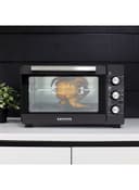 Krypton Electric Microwave Oven With Rotisserie Functions And Grill Function 30 l 1600 W KNO5324 Black