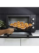 Krypton Electric Microwave Oven With Rotisserie Functions And Grill Function 30 l 1600 W KNO5324 Black