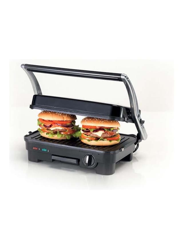 Kenwood Health Grill 1800W HGM50.000SI Silver/Black