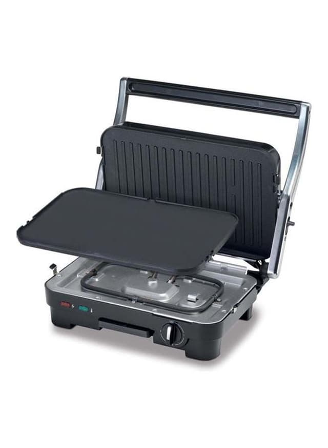 Kenwood Health Grill 1800W HGM50.000SI Silver/Black